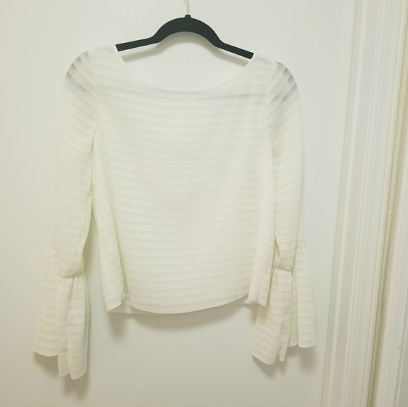 CLUB MONACO WHITE BLOUSE. BRAND NEW, SIZE S/P - Picture 7 of 8